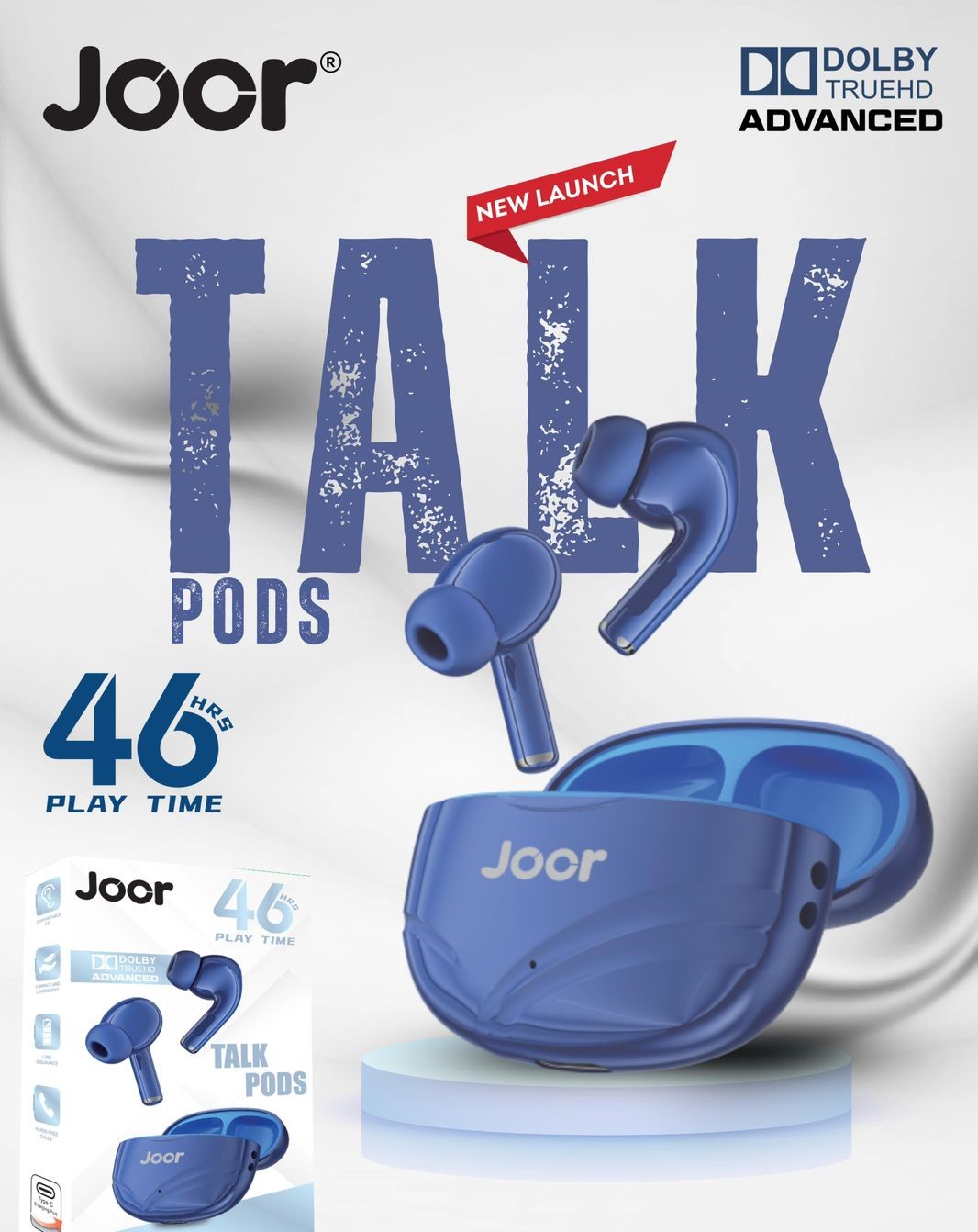 JOCR Talk Pods | 46Hrs Play Time